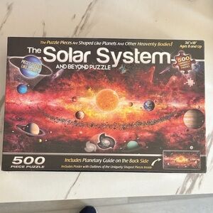 Solar System Puzzle - 500 Pieces - Multicolor  New sealed box